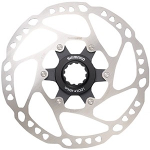 Féktárcsa SHIMANO CENTERLOCK Ø160mm, SM-RT64, Fémszemcsés és műgyantás fékpofával kompatibilis (087175) SM-RT64_AF