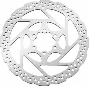 Féktárcsa SHIMANO 6 csavaros, Ø160mm, SM-RT56S, csak műgyantás fékbetét használható - AKCIÓS! (086730) SM-RT56S_AF