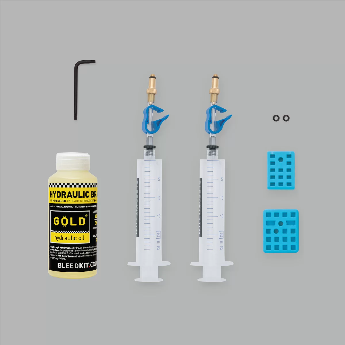 BleedKit szett hidraulikus fékekhez Workshop Master GOLD Formula Cura   100ml olaj (BK-14044) BK-14044_AFFB