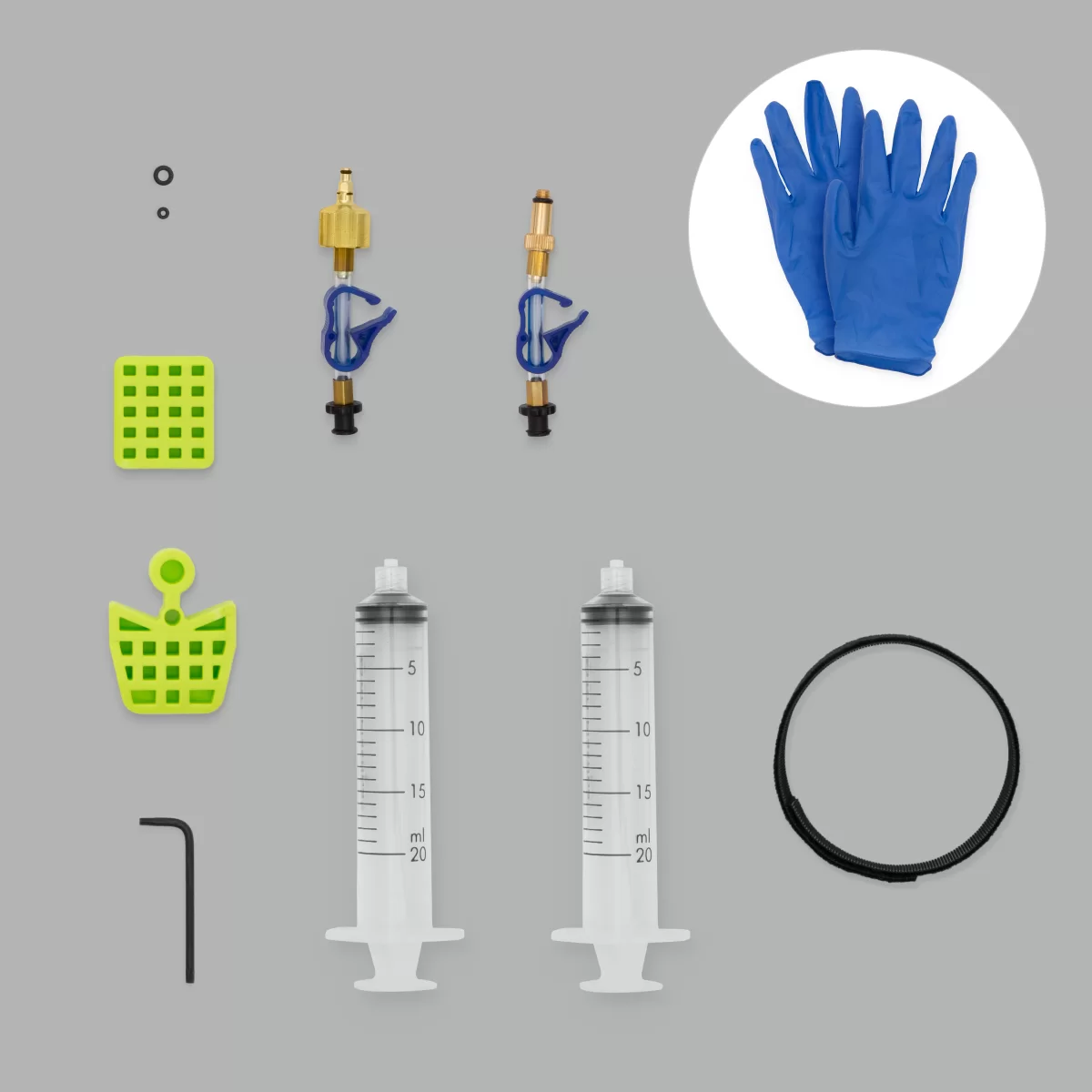 BleedKit szett hidraulikus fékekhez PREMIUM EDGE SRAM hydraulic modellhez (BK-80025) BK-80025_AFFB