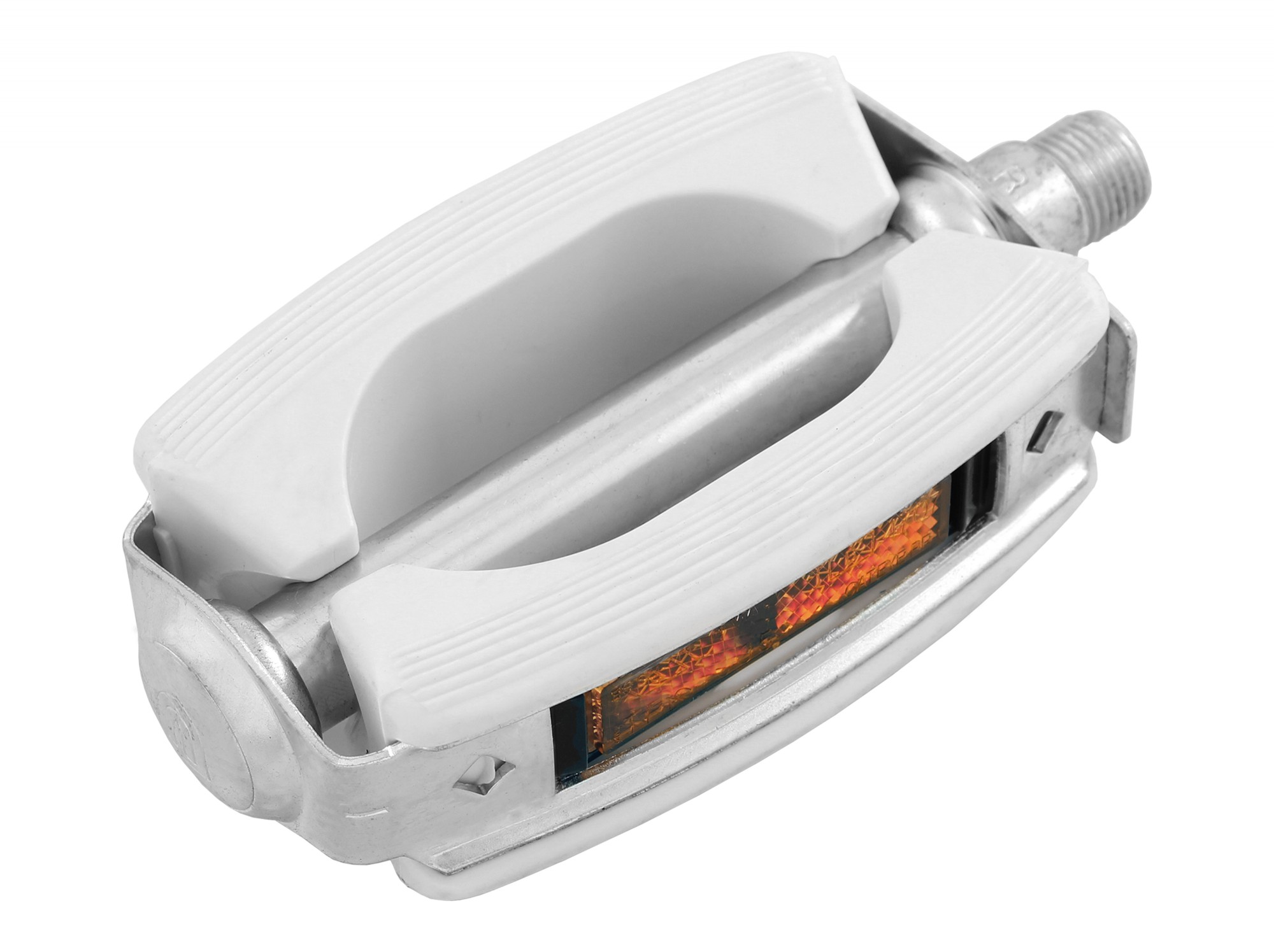 Pedál Union Sport gumi  FEHÉR taposóval  prizmás SP-689 421510235_APEDN