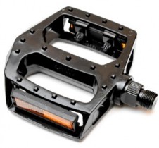 Pedál VeloGo alu platform fekete 9/16 (méret: 108mm × 100mm) 7204073_APEDN