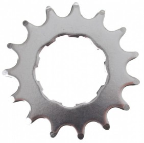 Lánckerék Sturmey14 fog 1/8-as flat ezüst(S3X-hez)(HSL888) HSL888_AKLK