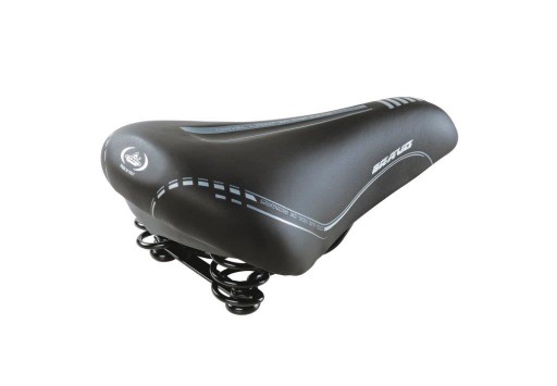 Nyereg Montegrappa 115 BRAVO SOFT fekete 115_ANYE