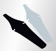 Sárvédő Roto nyereg alá fehér/fekete 9014.00whibla_TSAR