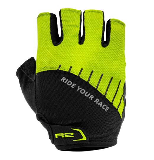 Kesztyű R2 HOPPY gyerek ATR48B/14Y, fekete/sárga ATR48B/14Y_RSK