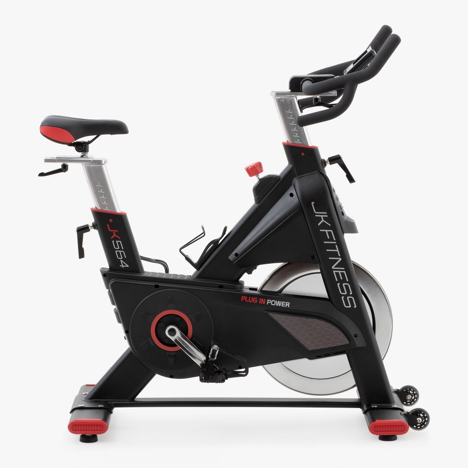 Spinning kerékpár elektromágneses, szíjhajtású JK564 JK Fitness 9JK564_KPEFO