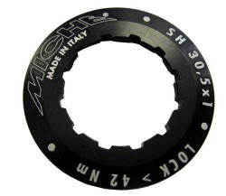 Záróanya Miche SH rotorhoz ALU. fekete 7/8/9/10/11V 12-16T kezdőhöz 30 5x1 SPLR10PS1216_AAK