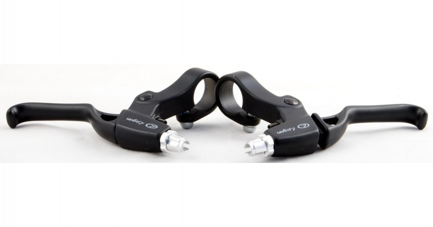 Fékkar LOGAN MTB V fekete/fekete 3 ujjas PÁRBAN 41122NK_AFK