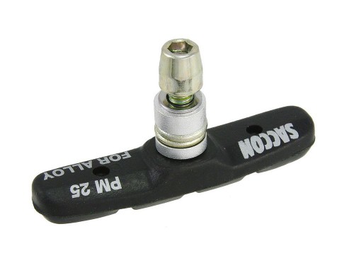 Fékpofa Saccon PM25 MTB V-fékhez 70mm csavaros 10 pár AKCIÓS! PM25_AFFB