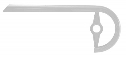 Nadrágvédő krómozott acél 46-48T (9840) Peruzzo 421579840_AHAALK