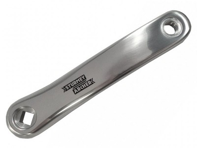 Hajtókar Sturmey balos EZÜST 170mm (CAS700) elfordított négyszög CAS700_AHAALK