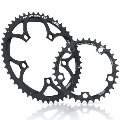 Lánctányér Miche SUPER 11 53T 11v BCD110 (CAMPAGNOLO COMPATIBE) fekete CGS1LB1053D_AHALT