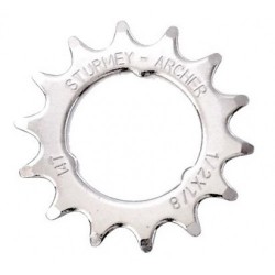 Lánckerék Sturmey14 fog 1/8-as flat ezüst (HSL852) HSL852_AKLK