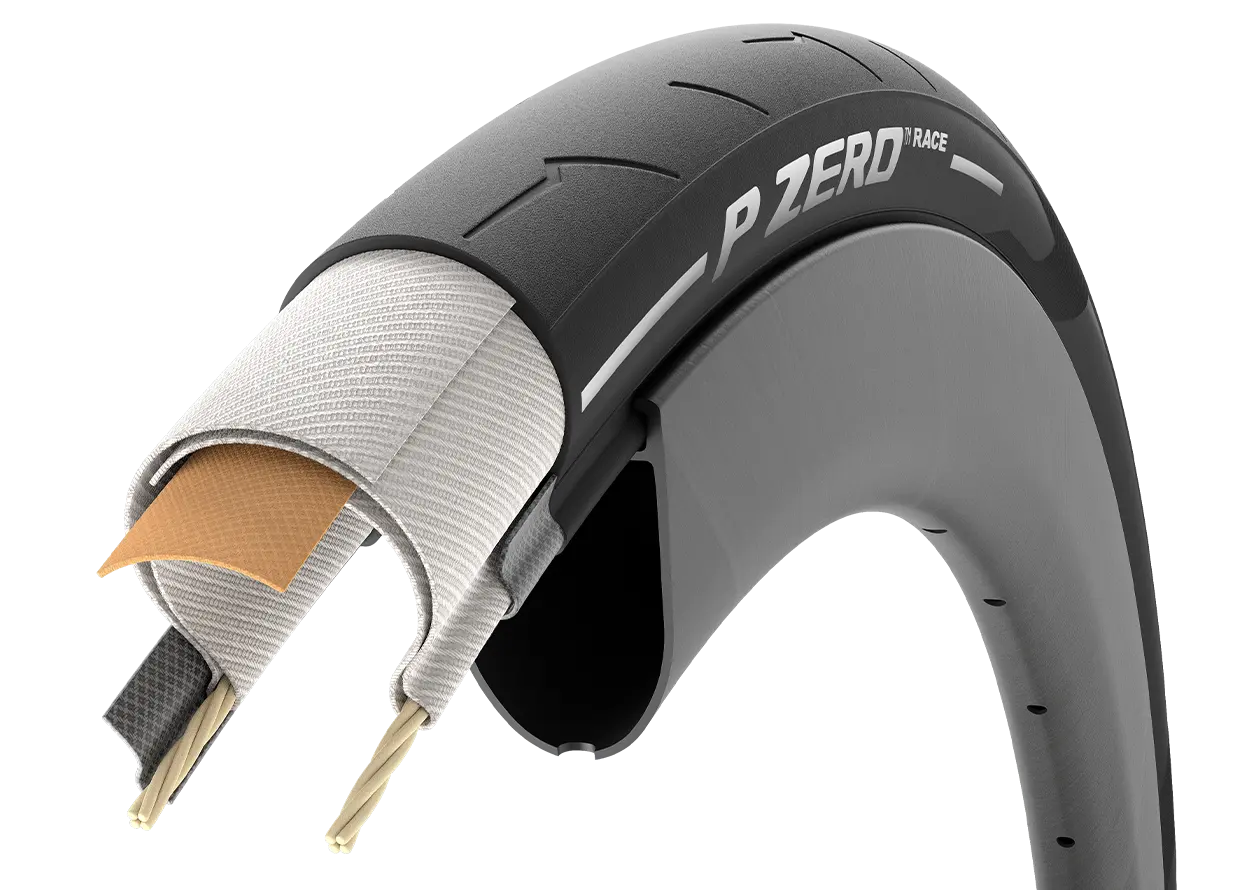 Külső Pirelli P ZERO™ Race 245gr. Defektvédelem: TechBELT 120TPI "Made in Italy" 30-622 4076400_AGK