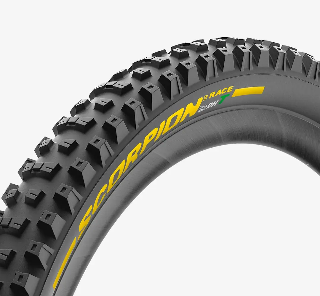 Külső Pirelli Scorpion Race DH T, 27,5 x 2,5 63-584 Tubeless ready sárga felírattal  3907400_AGK