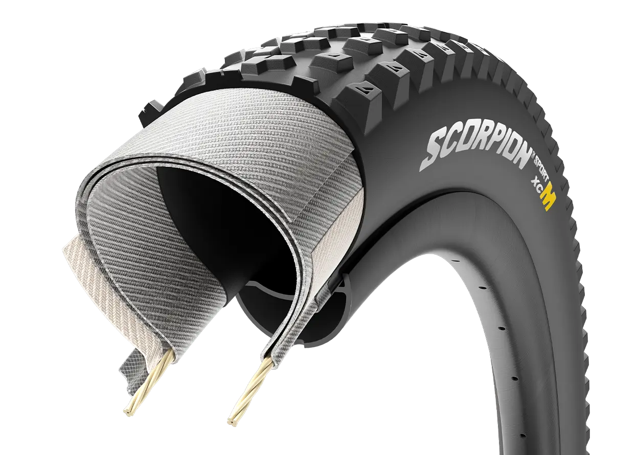 Külső Pirelli Scorpion™ Sport XC M 60 TPI Defektvédelem: ProWall Tubeless ready fold. 29" x 2,2 (55-622), TLR, (4197600) 4197600_AGK