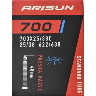 Belső 28" (25/38-622/630) szingószelepes (FV) 48mm ARISUN 7606102_AGB