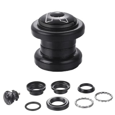 Kormánycsapágy acél A-Head 1-1/8 fekete, golyós (B207) 4909065_AKCS