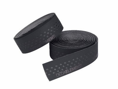 Kormánybetekerő DEDA PRESA Double feketén/fekete DEDATAPE406_AKBET