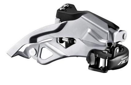 Váltó első Shimano ACERA T3000 3x9V DUALL PULL 28,6-34,9mm bilincses T3000TSX6_AVE