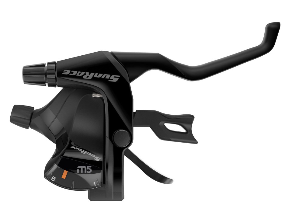 Fékváltókar SunRace egyenes kormányra STM503 bal 3V   jobb 8v  STM500R8/L3BOX_AVKFV