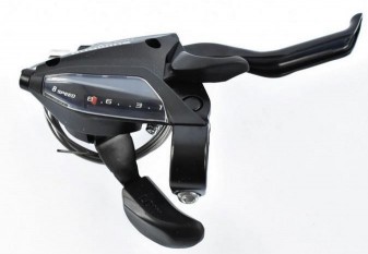 Fékváltókar JOBBOS Shimano egyenes kormányra STEF500 8V 4 ujjas!!! STEF500R8_AVKFV