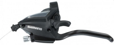 Fékváltókar Shimano egyenes kormányra STEF500 3x8V, 4 ujjas!!! párban ASTEF5004LVSBL+ASTEF5004RV8AL_AVKFV