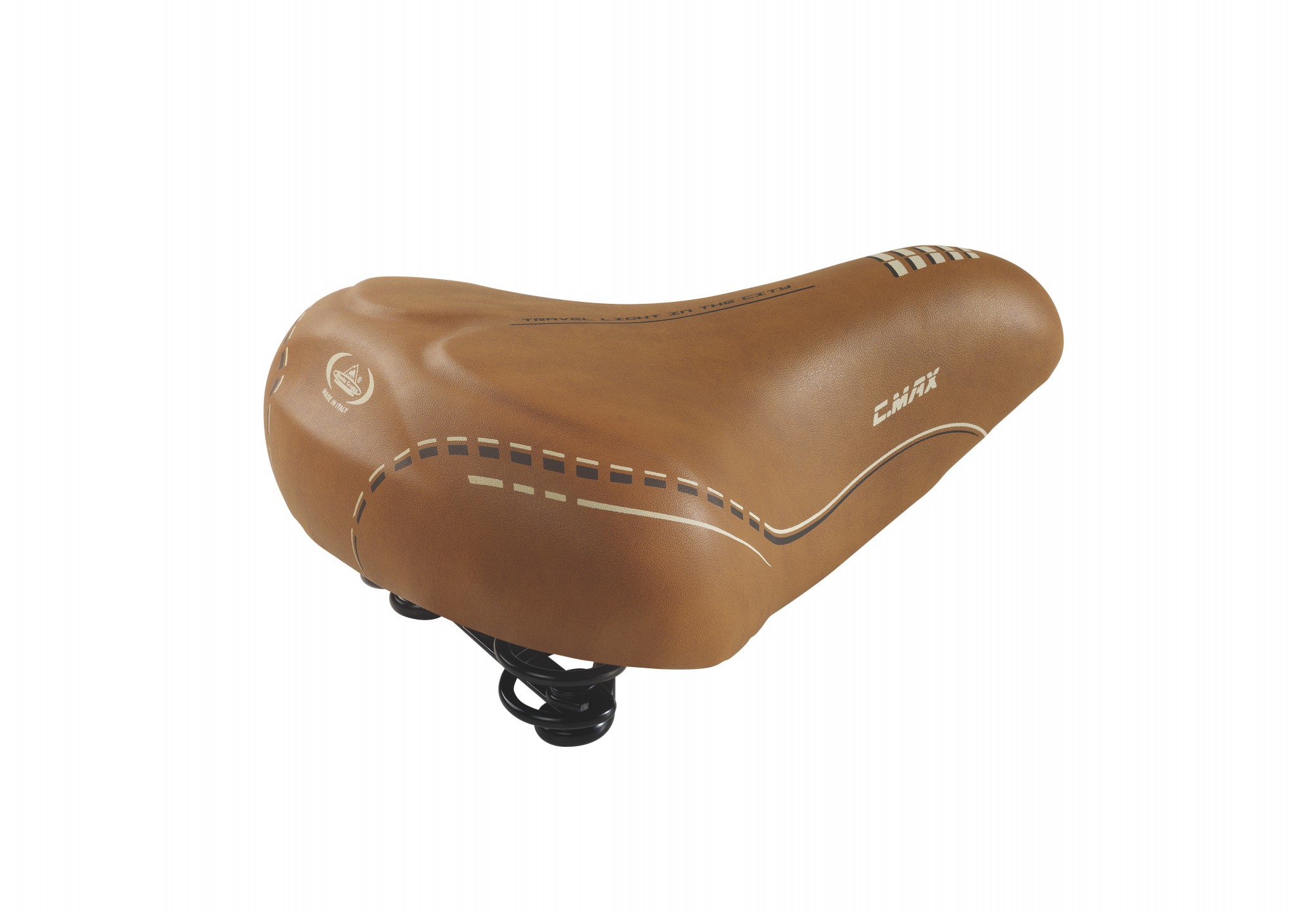 Nyereg Montegrappa XC 530 MAX COMFORT mézbarna XC530_ANYE
