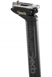 Nyeregcső Deda RSX01 31.6x350mm feketén fekete (BOB) AKCIÓS! RSX01BOB31_ANYECS