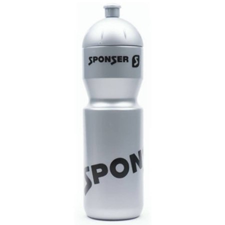 Sponser kulacs (750ml) - EZÜST/FEKETE, BPA-mentes 80-012C-GY_TKUL