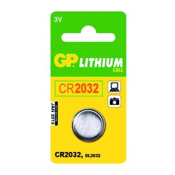 elem GP CR2032 3V 190mAh Lithium (DL2032) d20x3.2mm CR2032-8C5_TEL