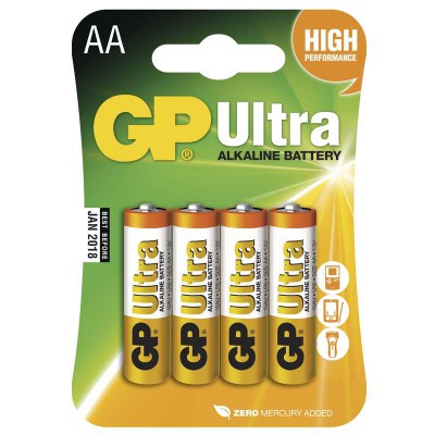 elem GP LR6 1.5V AA 4db-os (ULTRA) LR6GP15AU-C4_TEL