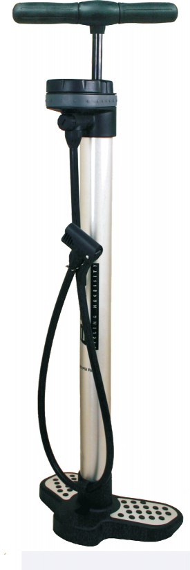 Pumpa álló Beto DELUXE ezüst alu. emelt kijelzős ø42x700mm max.160psi/11bar 588080310_TPUM