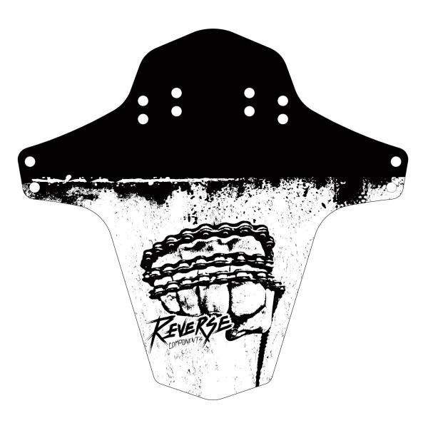 Sárvédő REVERSE MTB első teleszkóp merevítésére szerelhető Fist (Black/White)  7526_TSAR