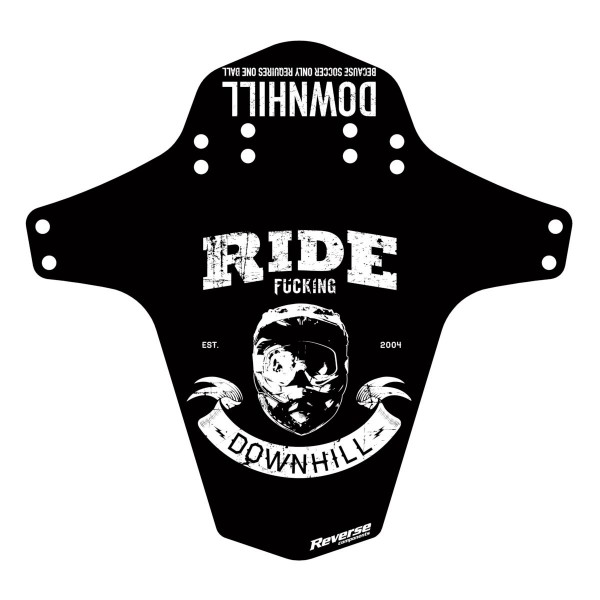 Sárvédő REVERSE MTB első teleszkóp merevítésére szerelhető Because Downhill (Black/White) 7524_TSAR