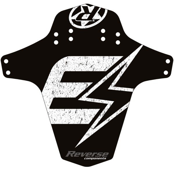Sárvédő REVERSE MTB első teleszkóp merevítésére szerelhető  E-Series Mudfender (Black/White) 7471_TSAR