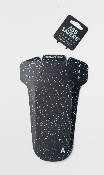 sárvédő Ass Savers Mudder Regular DOTTED fekete/zöld pöttyös (Ass-Savers) MFR-1-DOT_TSAR