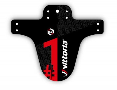 Sárvédő Vittoria MTB első teleszkóp merevítésére szerelhető fekete/piros 101620150000039N_TSAR