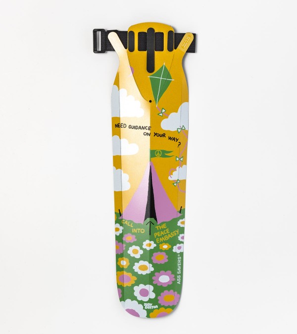 sárvédő Ass Savers Speed Mullet Regular BITS N PEACES színes/sátor minta (előre) (Ass-Savers) SFR-1-JBP_TSAR