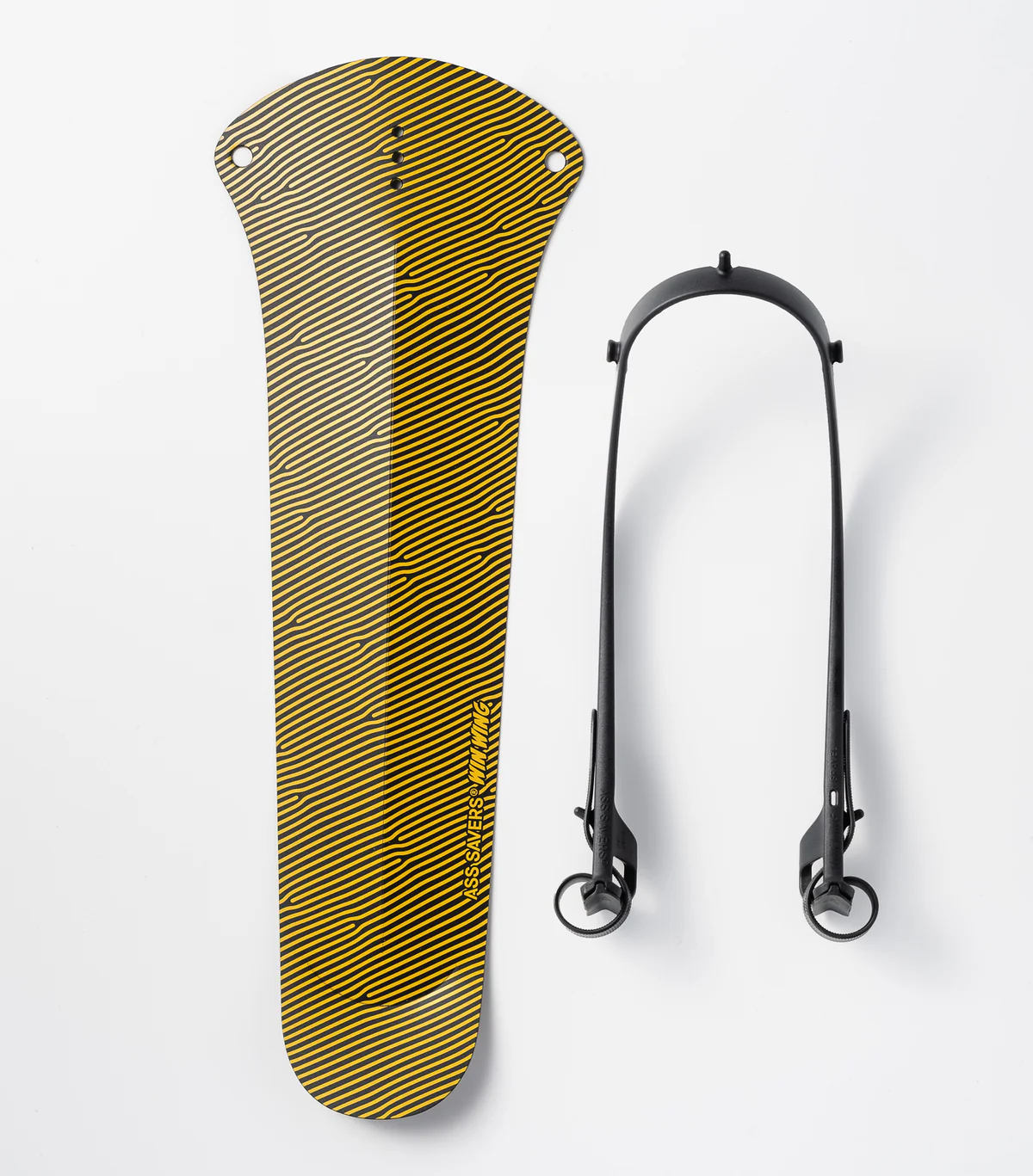 sárvédő Ass Savers Win Wing 2 Gravel Golden Groove fekete/sárga minta (Ass-Savers) WGS-2-GLG_TSAR
