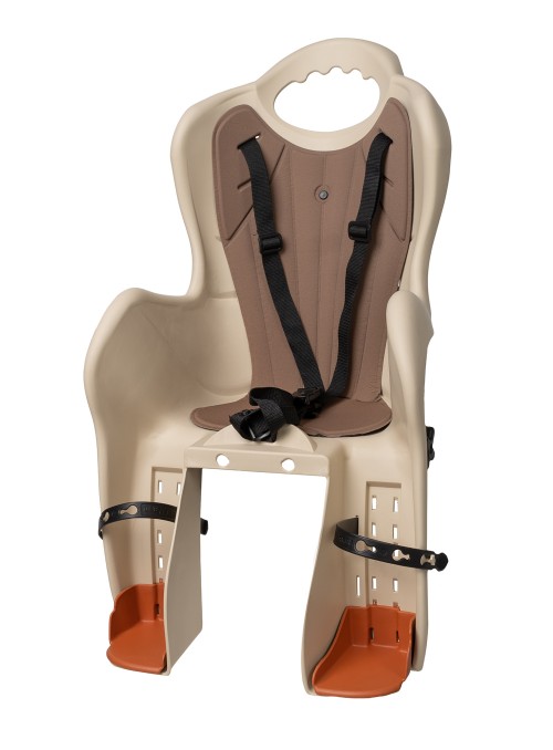 Gyerekülés BE csomagtartóra rögzíthető, krém, teherbírás: 22 KG-ig, 3 pontos biztonsági övvel, AKCIÓS! BF2_TGYU