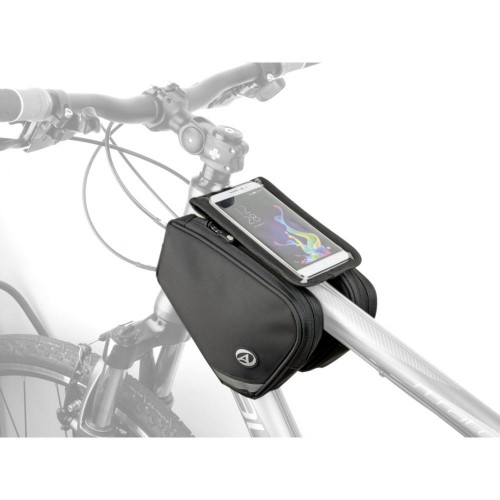 Váztáska első kétoldalas mobiltelefontartóval A-R282 MPP fekete - AUTHOR A15001100_TTASK