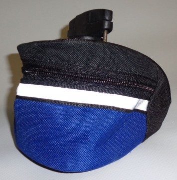 Táska nyereg alá fekete/kék T0001_TTASK