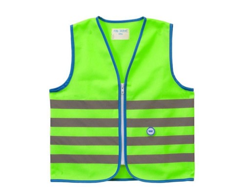 FUN JACKET gyerek mellény zöld - WOWOW L-es W011289.L_RME