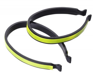 fényvisszaverő nadrágcsipesz (2db), FLUO sárga (8302065) KL-97810_RSK