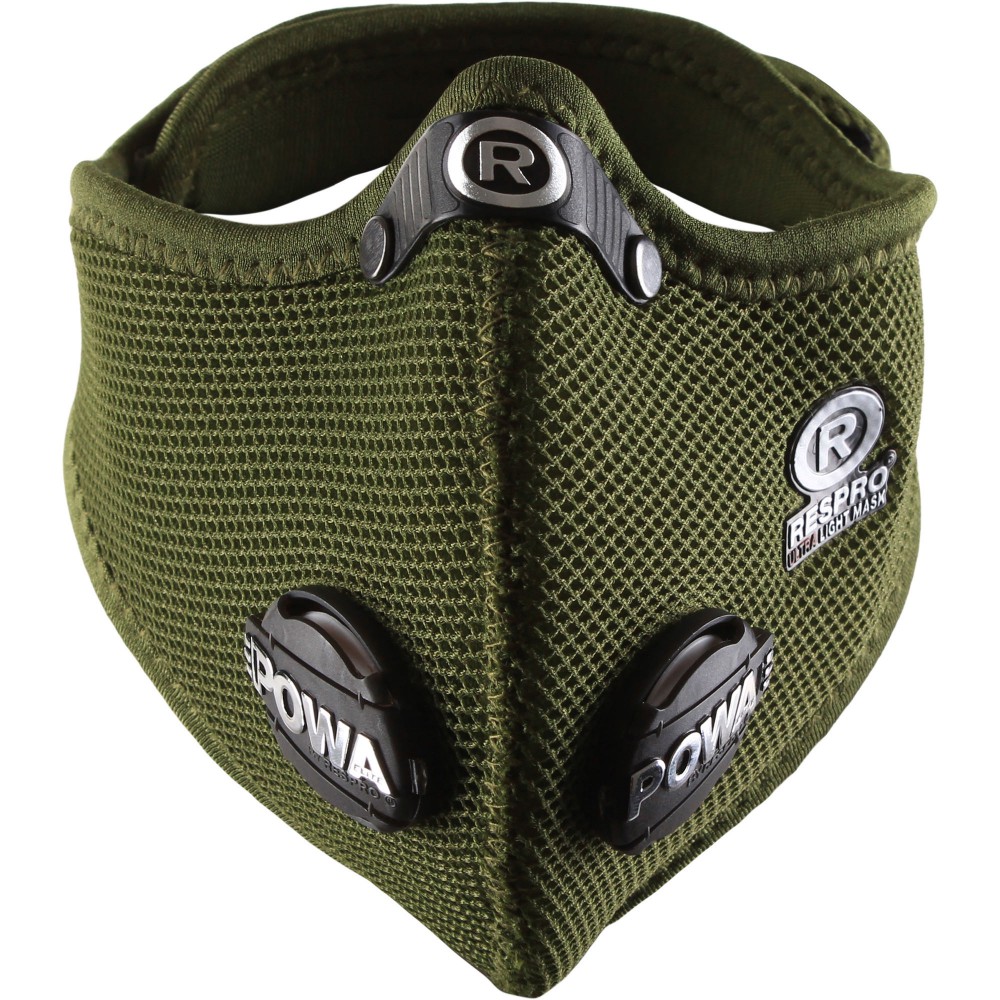 Maszk RESPRO ULTRALIGHT sötétzöld M 790863_RE