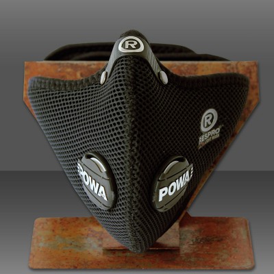 Maszk RESPRO ULTRALIGHT fekete XL 790858_RE