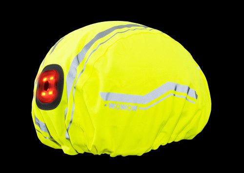 Ruházat WOWOW COVER CORSA LED bukóra esőálló fejvédő, ledes FLUO SÁRGA W150001_RE