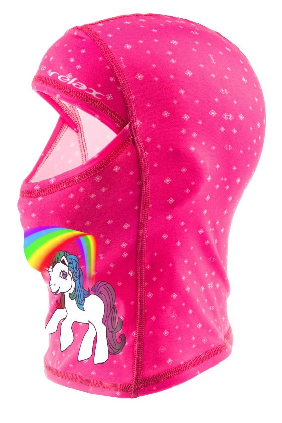 Thermo fejvédő maszk Relax XS-es pink,rózsaszín - RK02T/XS RK02T/XS_RE